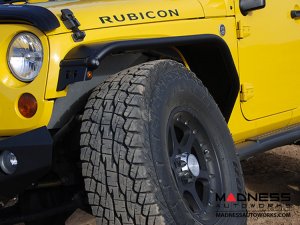 Jeep Wrangler JK Overland Tube Fenders - Front Jeep Wrangler JK Overland Tube Fenders - Front